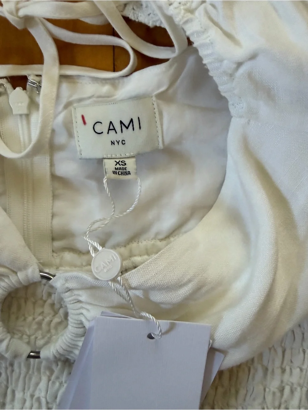 Cami NYC Linen Top